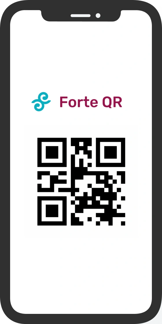 Выберите товар в магазине и отсканируйте QR-код ForteMarket